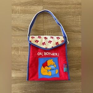 vintage disney winnie the pooh diaper bag tote bag